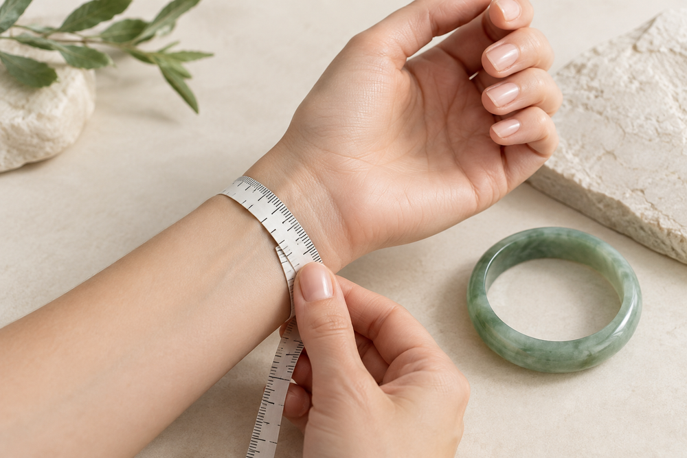 How to measure for a jade bangle
