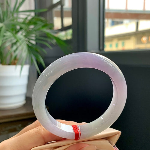Fine Condition Jadeite Bangle · Size 56.2-11.6-9